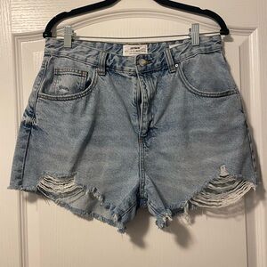 Cotton On denim jean shorts size 10 like new